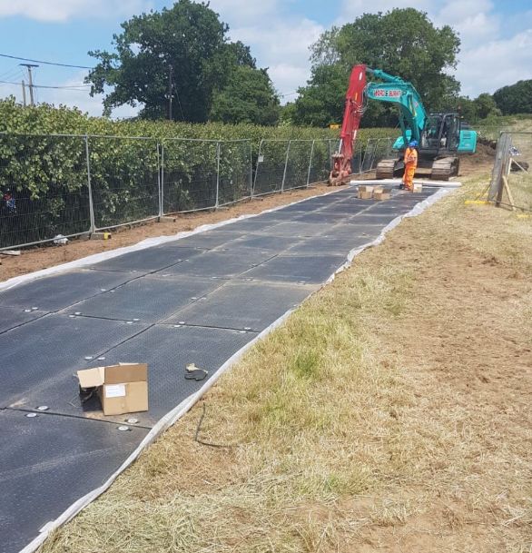 Excavator Track Mats