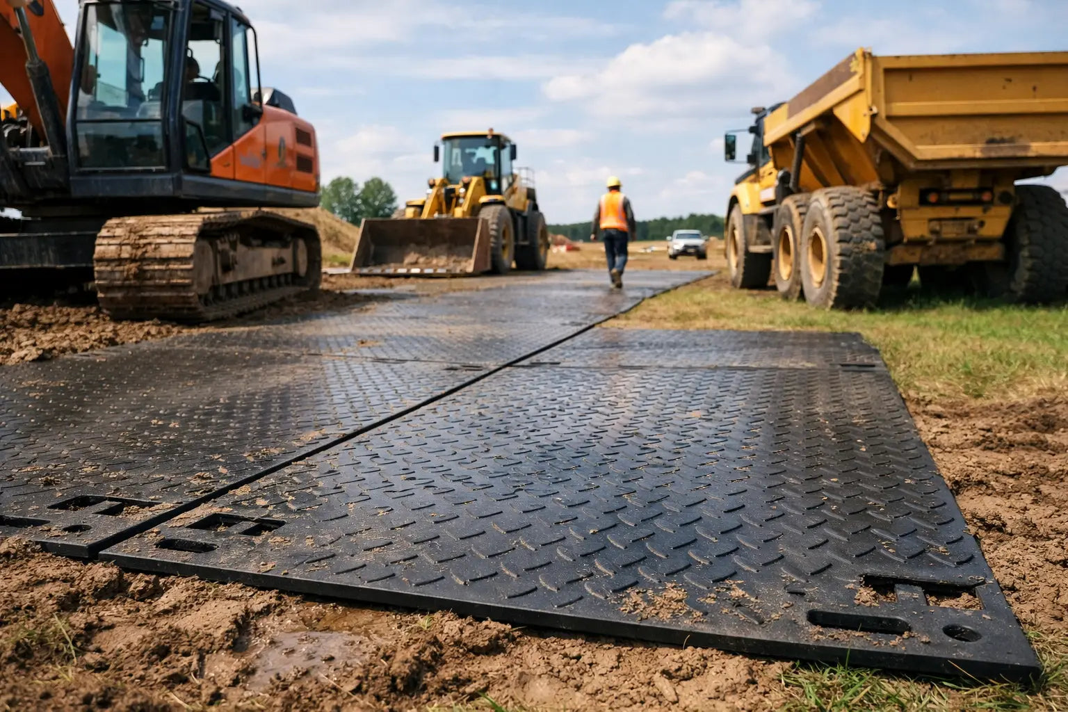 Ground Protection Mats for Construction Jobs