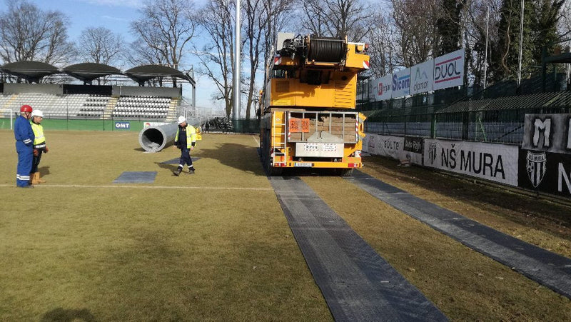 Double Sided 4’ x 8’ Ground Protection Mats - PrimaMat