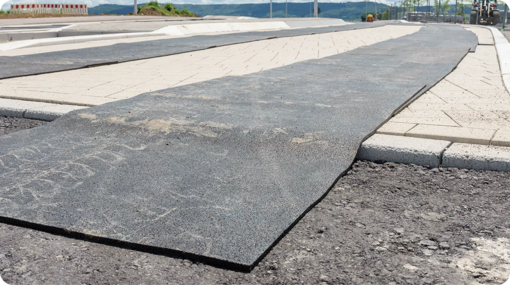 Driveway protection mats