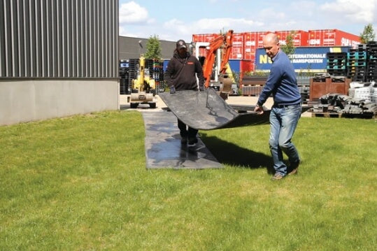 Durable Dumpster Mats | Heavy-Duty Ground Protection Solutions – PrimaMat