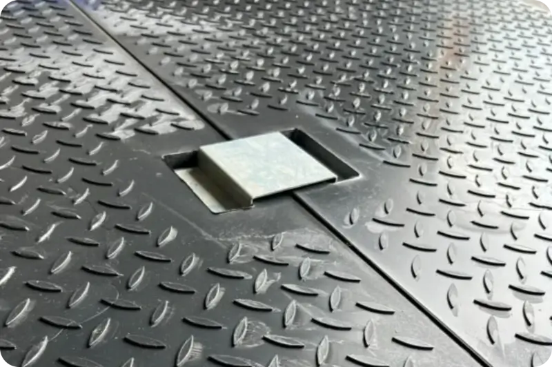 Steel mat connectors